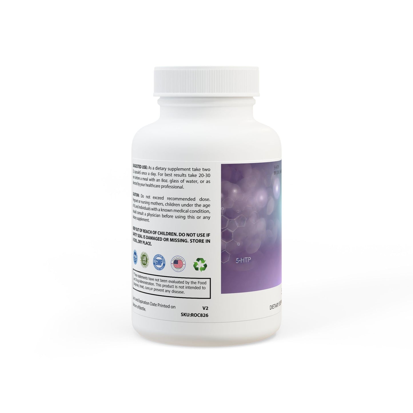5-HTP Supplement (60 Capsules) By Dr. Asad Ali Syed