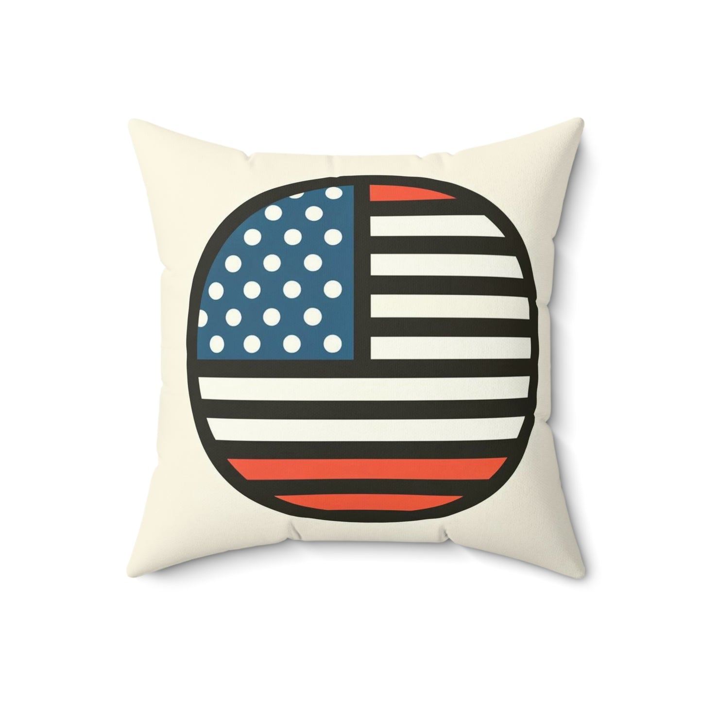 Spun Polyester Square Pillow