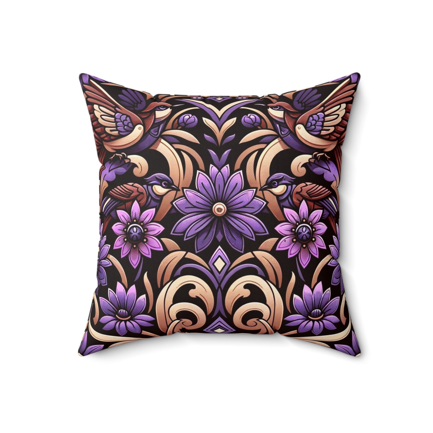 Spun Polyester Square Pillow