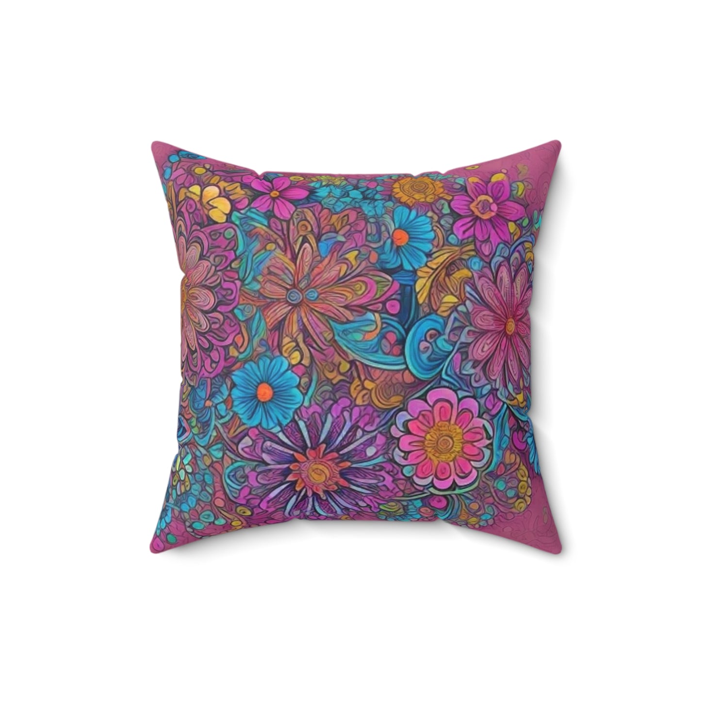 Spun Polyester Square Pillow