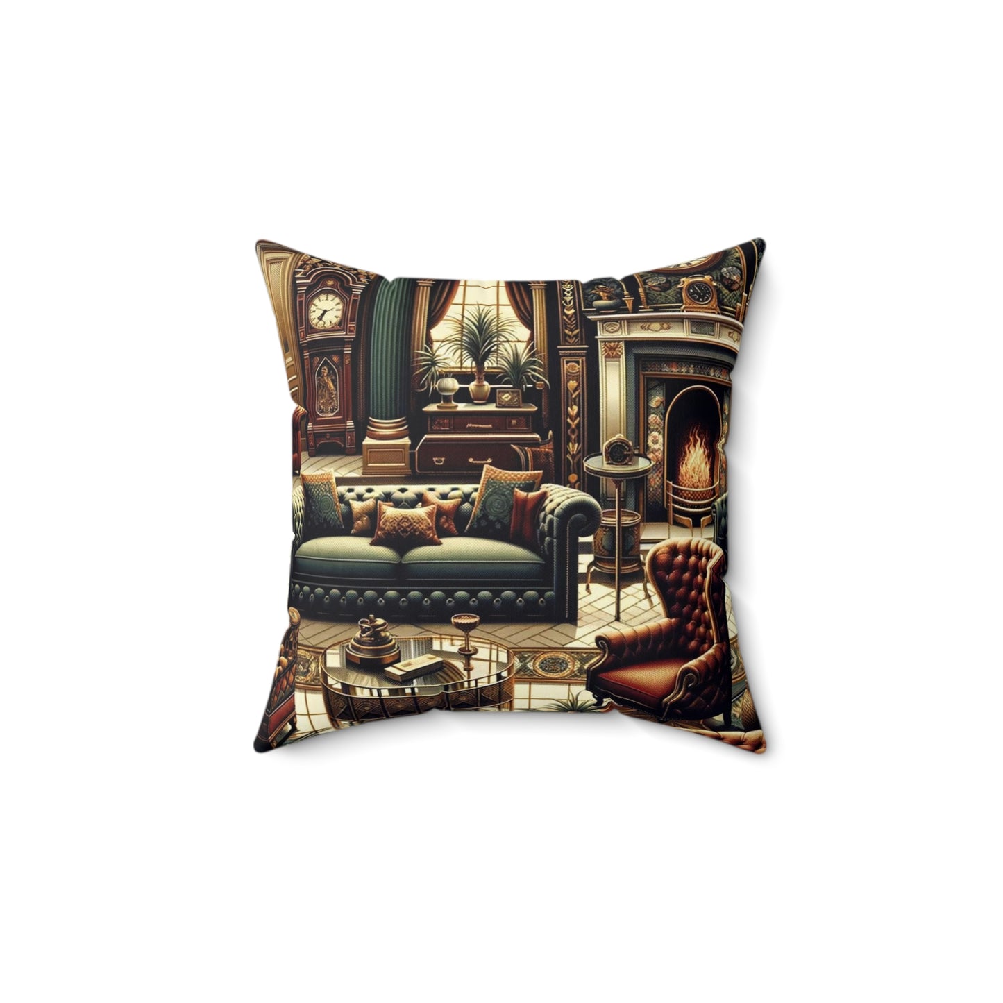 Spun Polyester Square Pillow