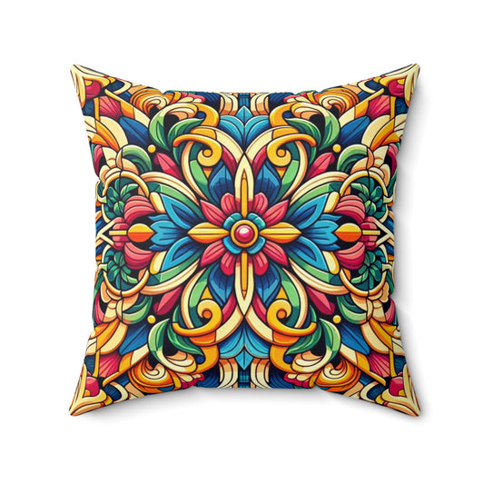 Spun Polyester Square Pillow