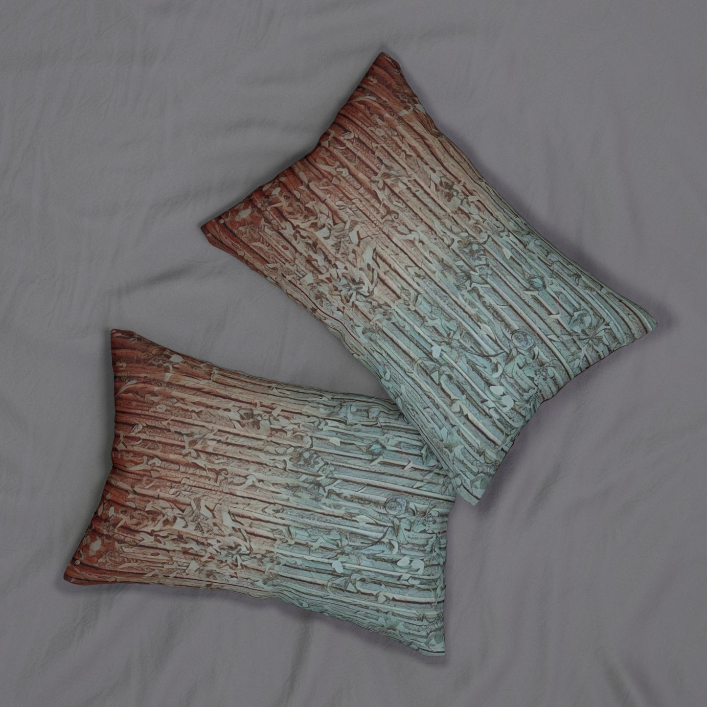 Spun Polyester Lumbar Pillow