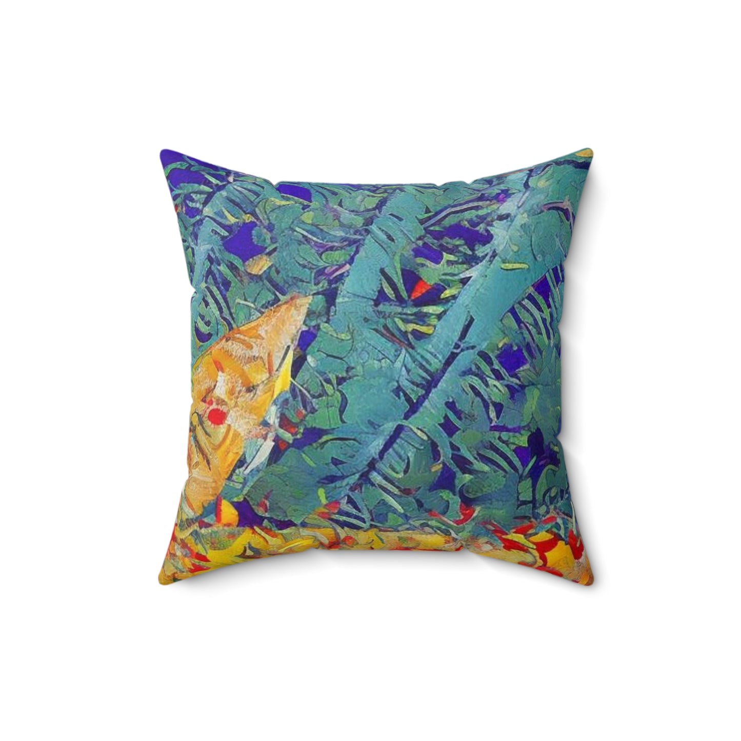 Spun Polyester Square Pillow