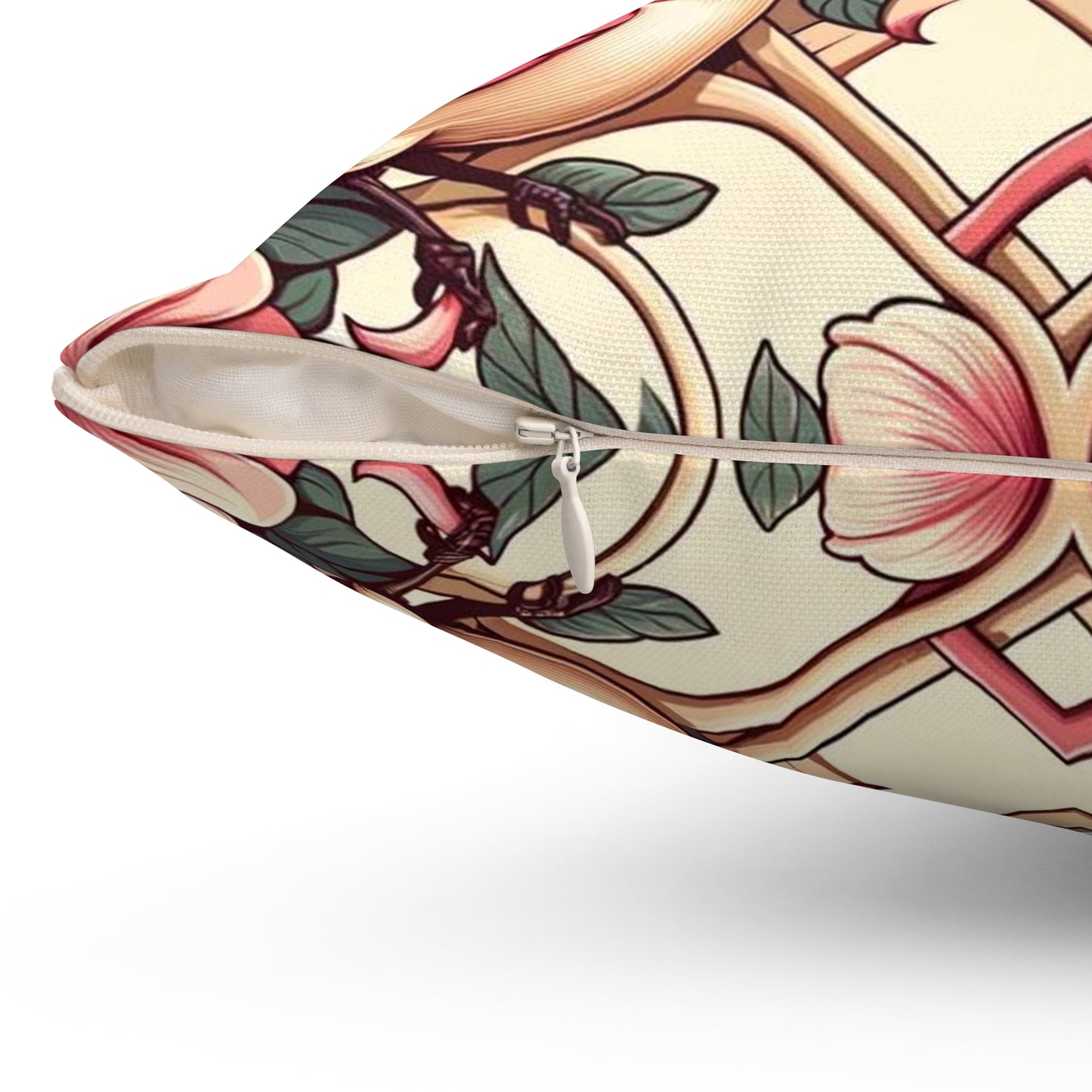 Spun Polyester Square Pillow