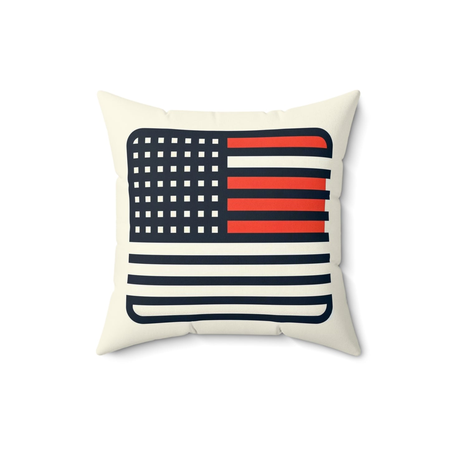 Spun Polyester Square Pillow