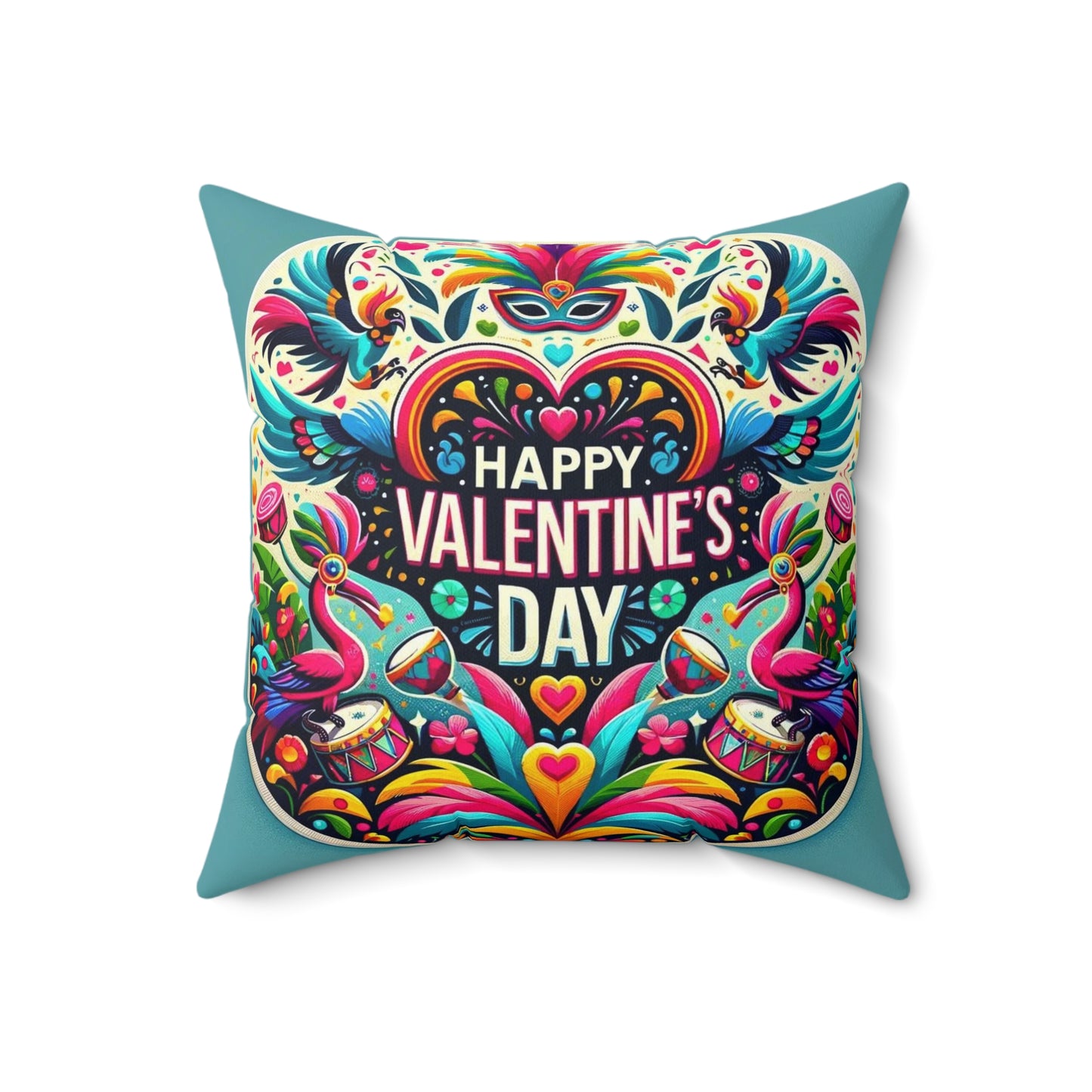 Spun Polyester Square Pillow