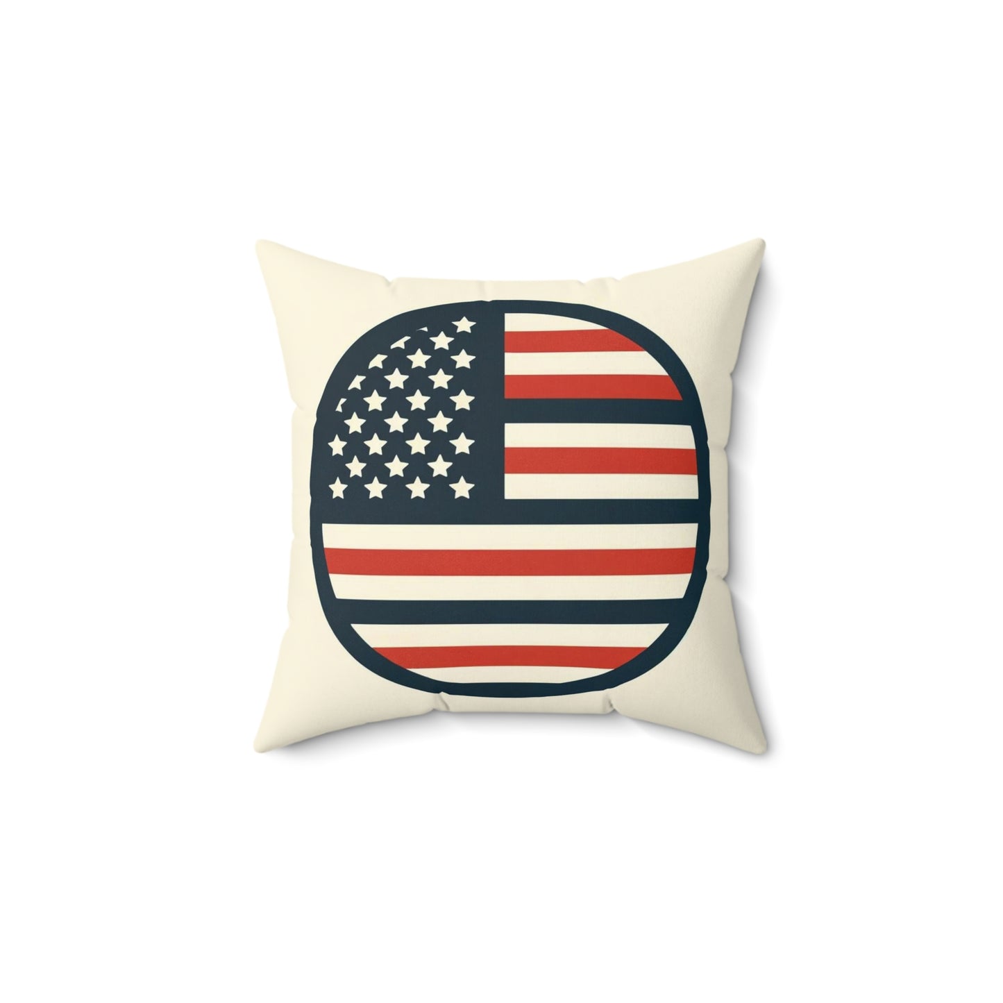Spun Polyester Square Pillow