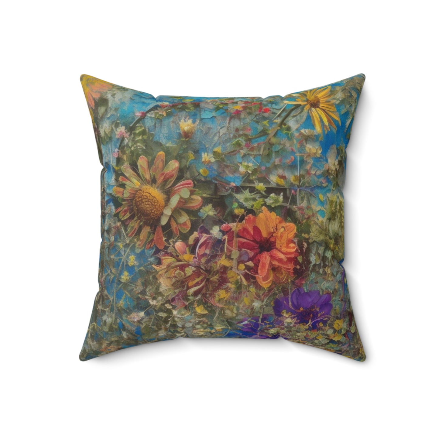 Spun Polyester Square Pillow