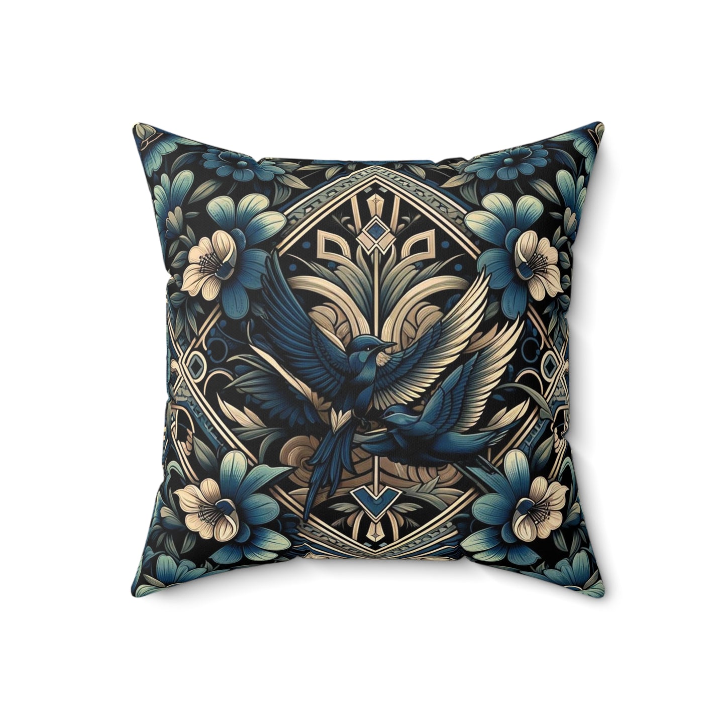 Spun Polyester Square Pillow