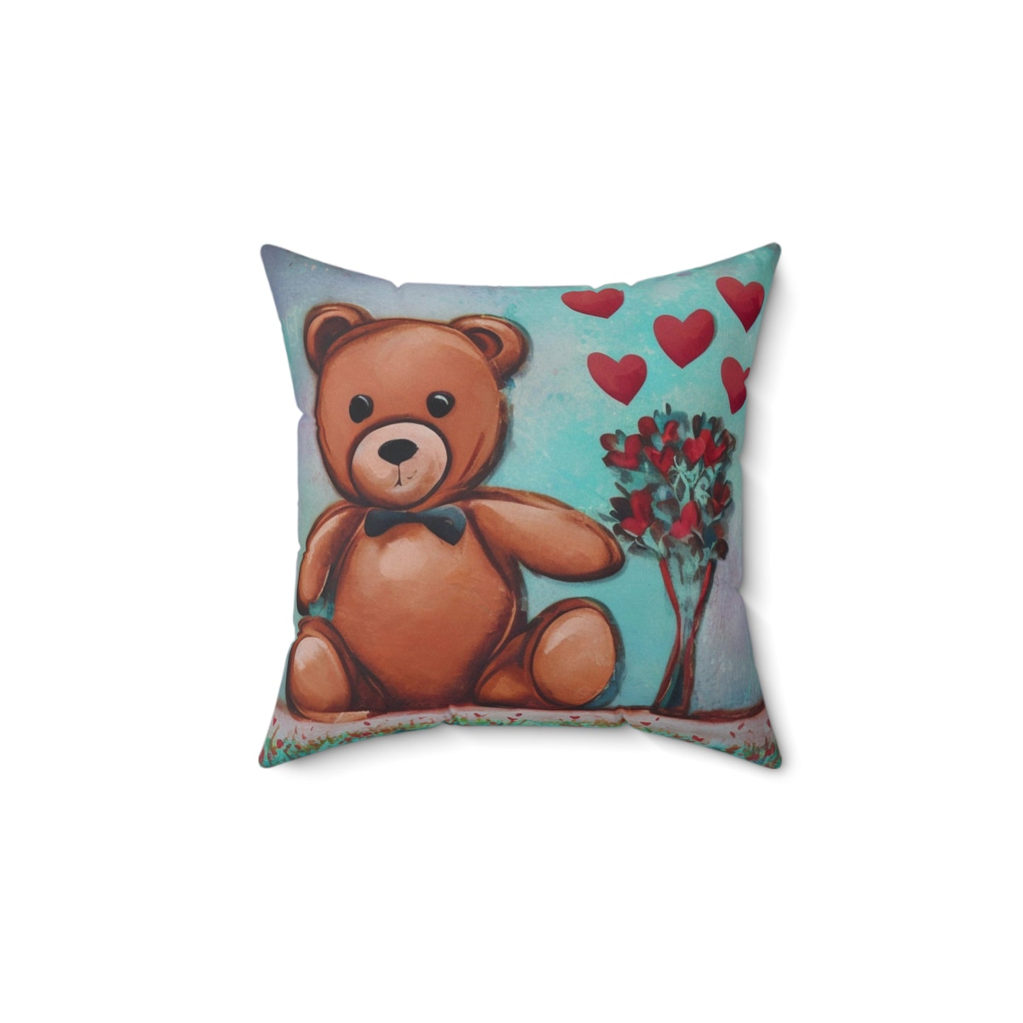 Spun Polyester Square Pillow