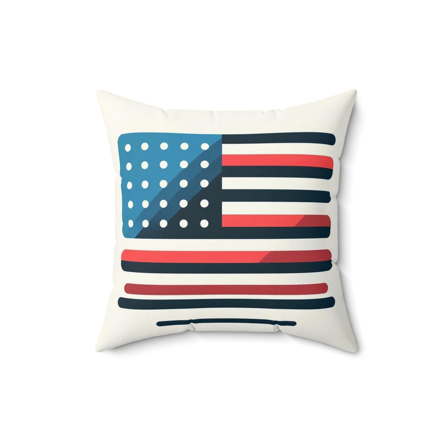 Spun Polyester Square Pillow