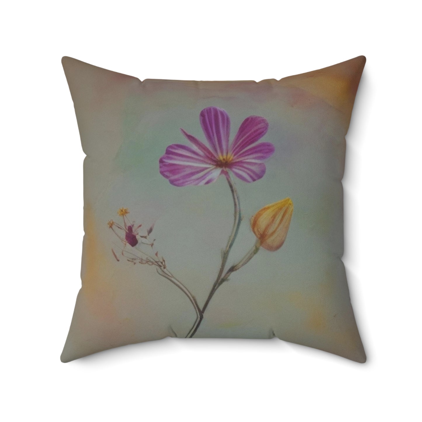 Spun Polyester Square Pillow