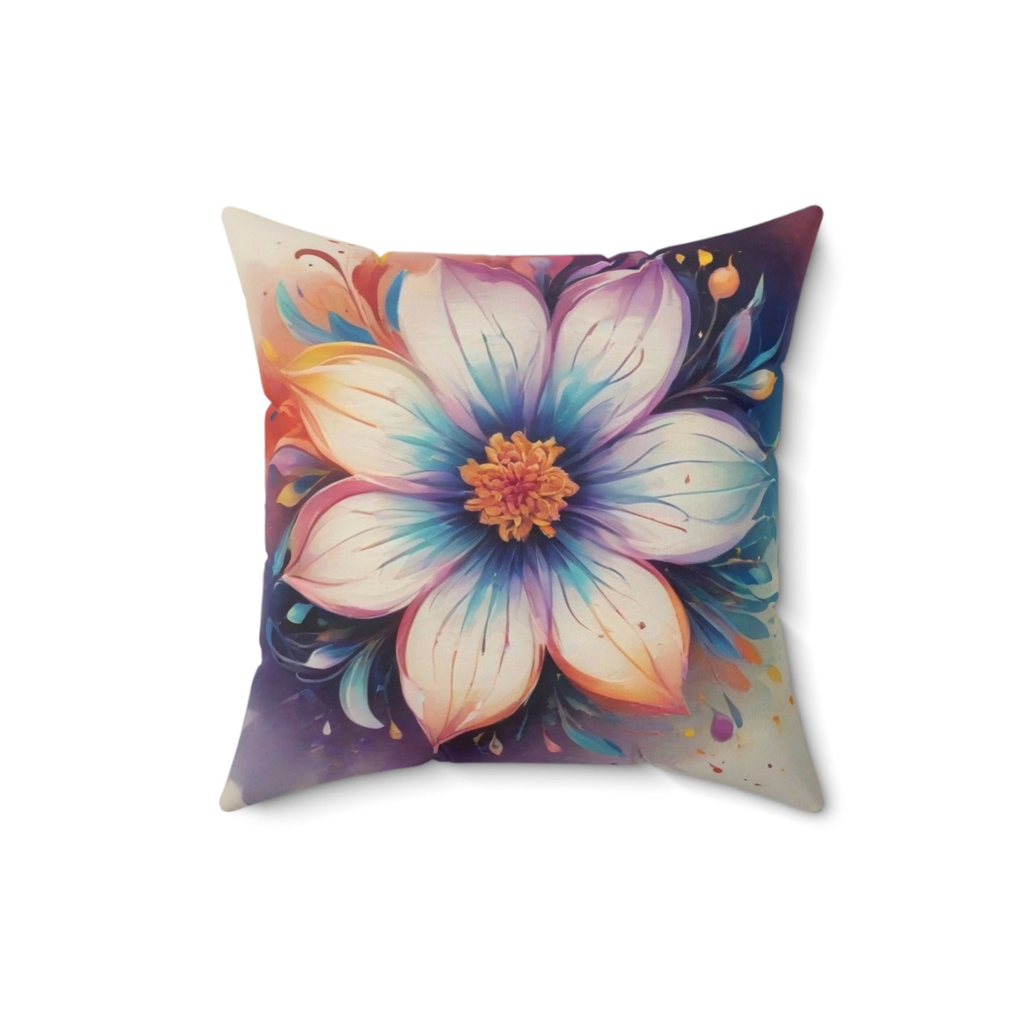 Spun Polyester Square Pillow