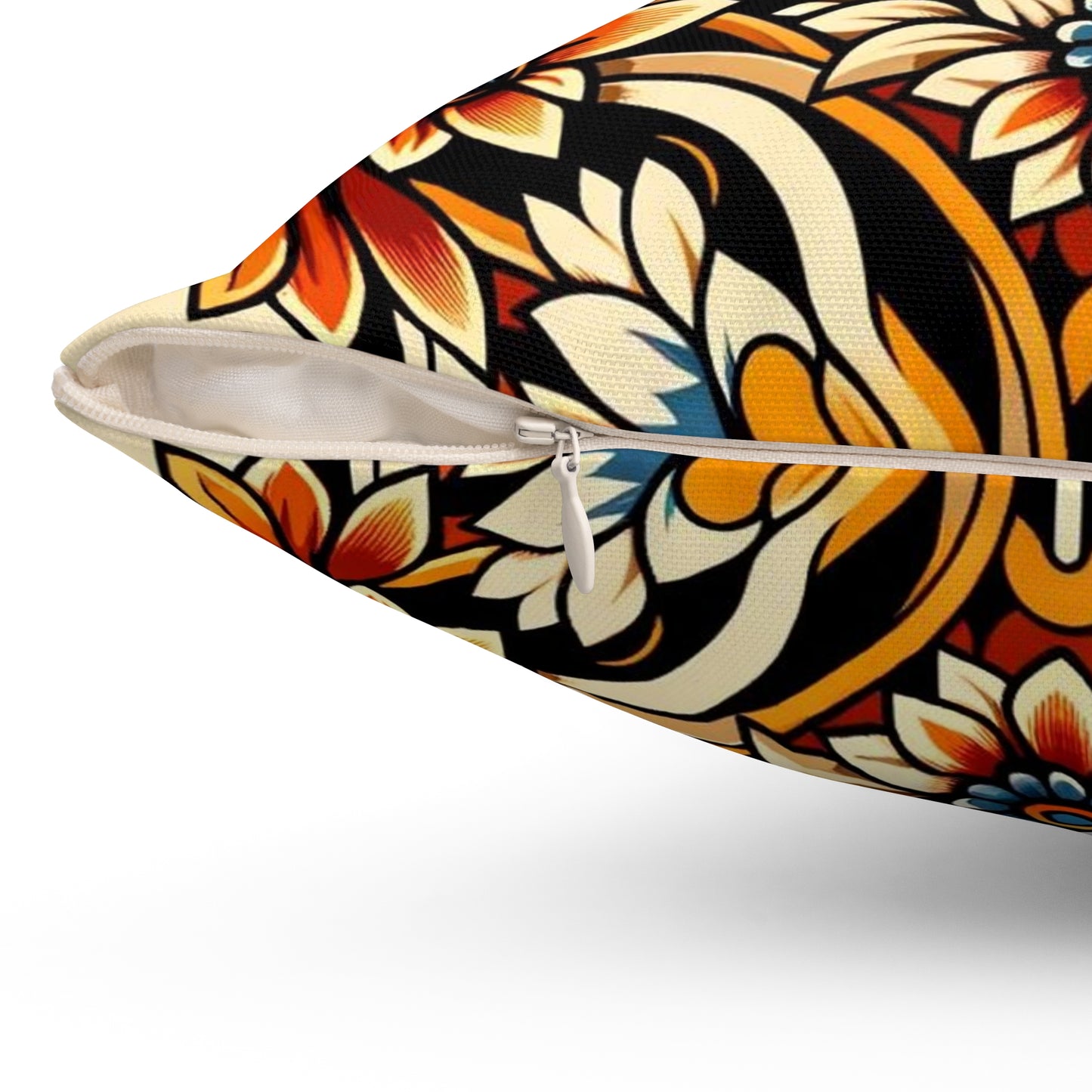 Spun Polyester Square Pillow