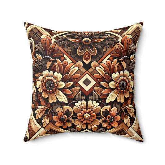 Spun Polyester Square Pillow