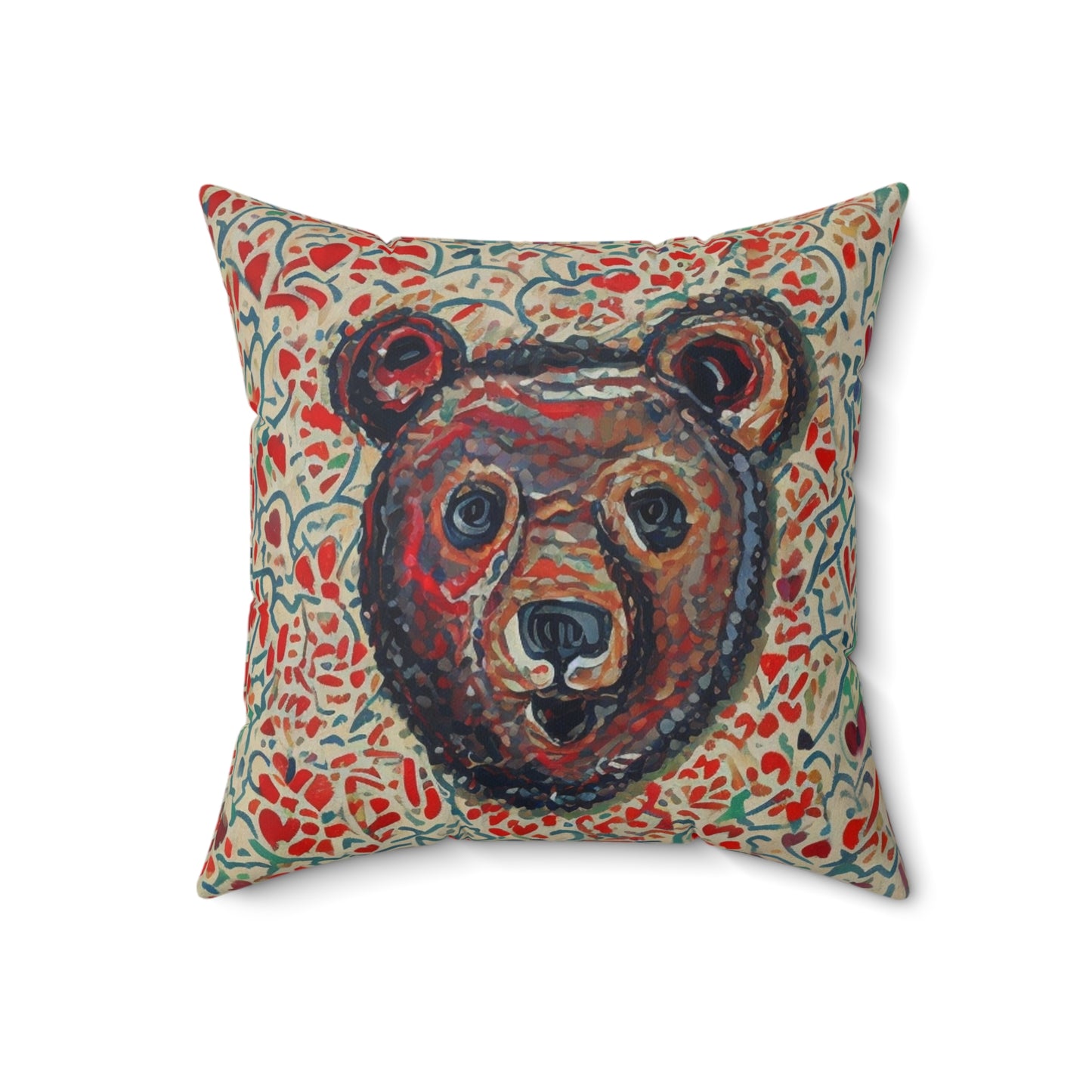Spun Polyester Square Pillow