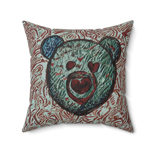 Spun Polyester Square Pillow