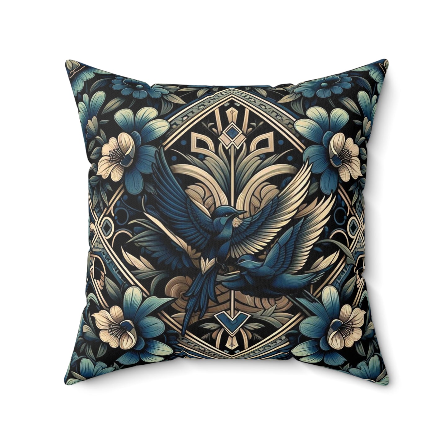 Spun Polyester Square Pillow