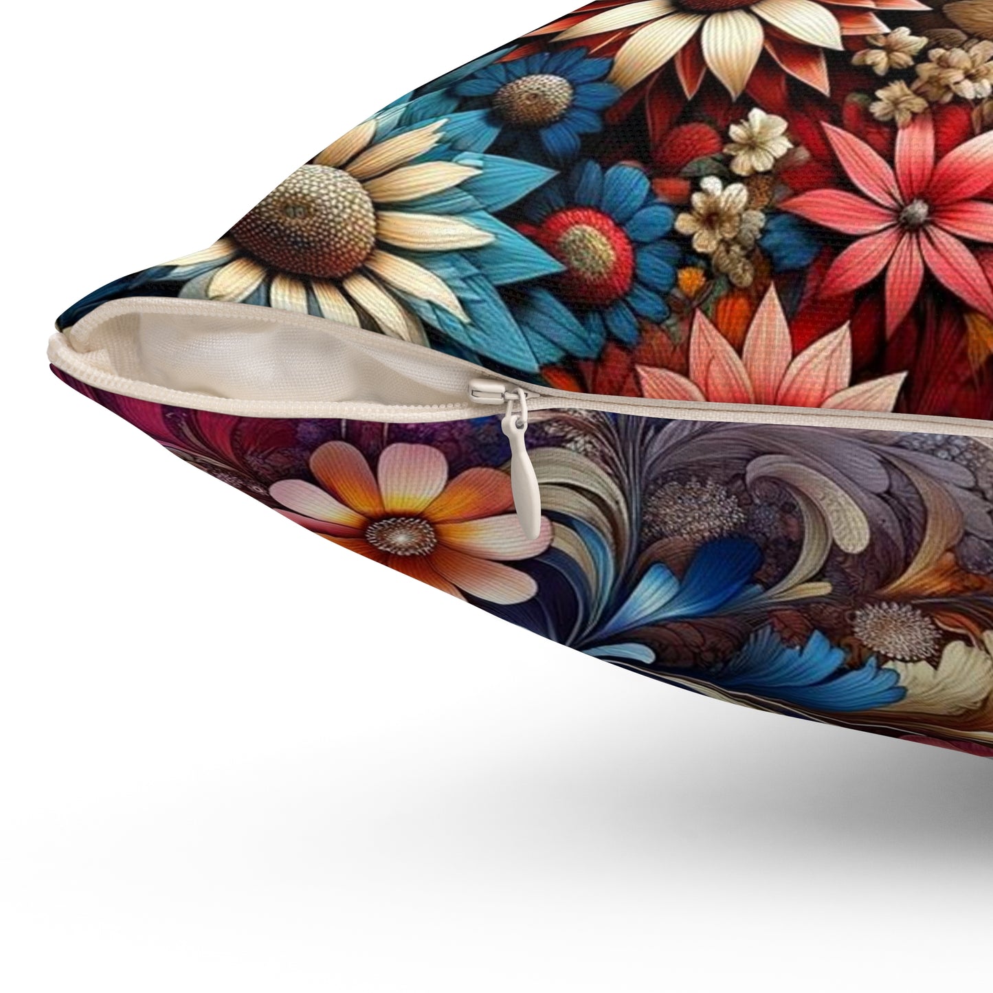 Spun Polyester Square Pillow