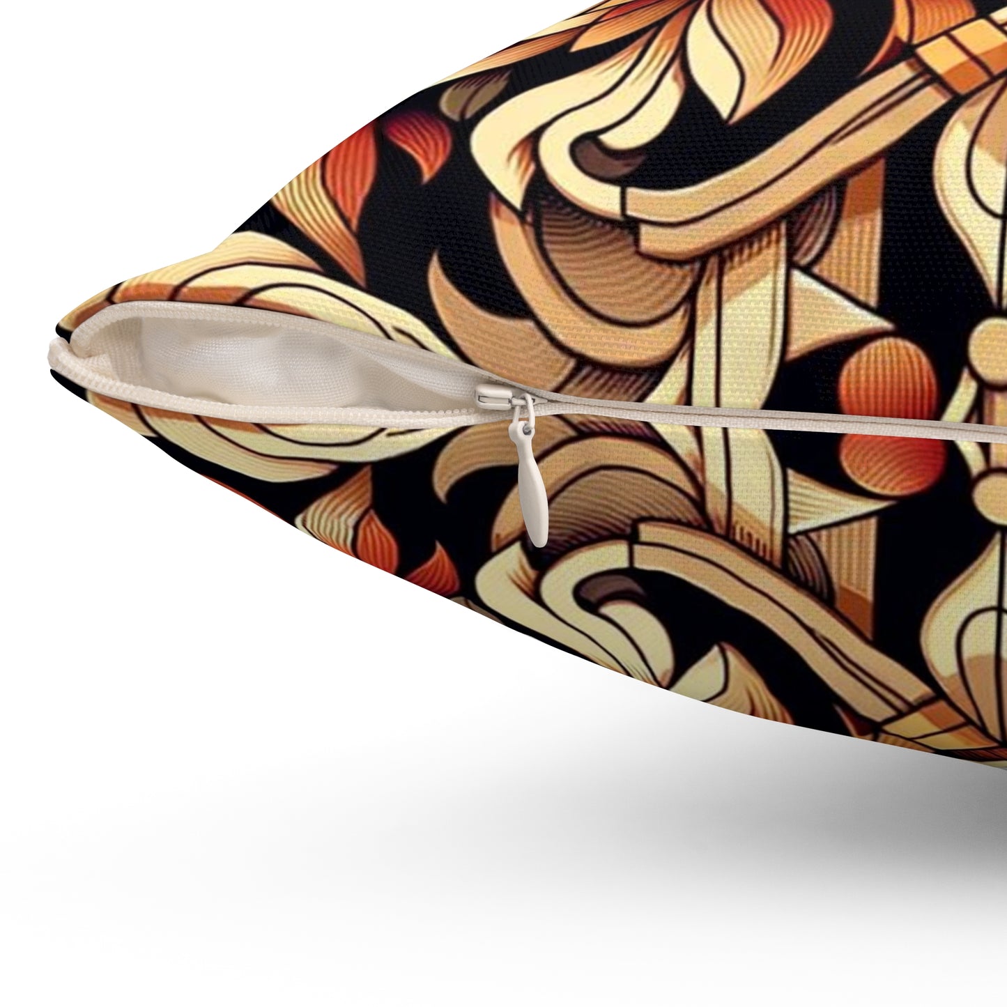 Spun Polyester Square Pillow
