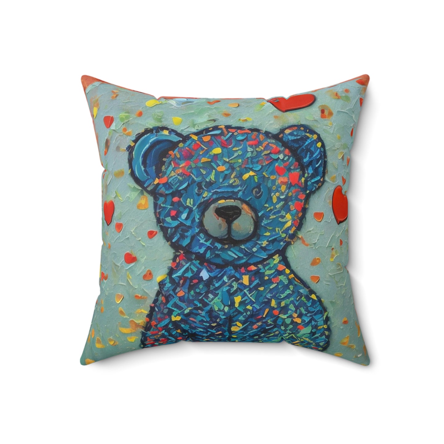 Spun Polyester Square Pillow