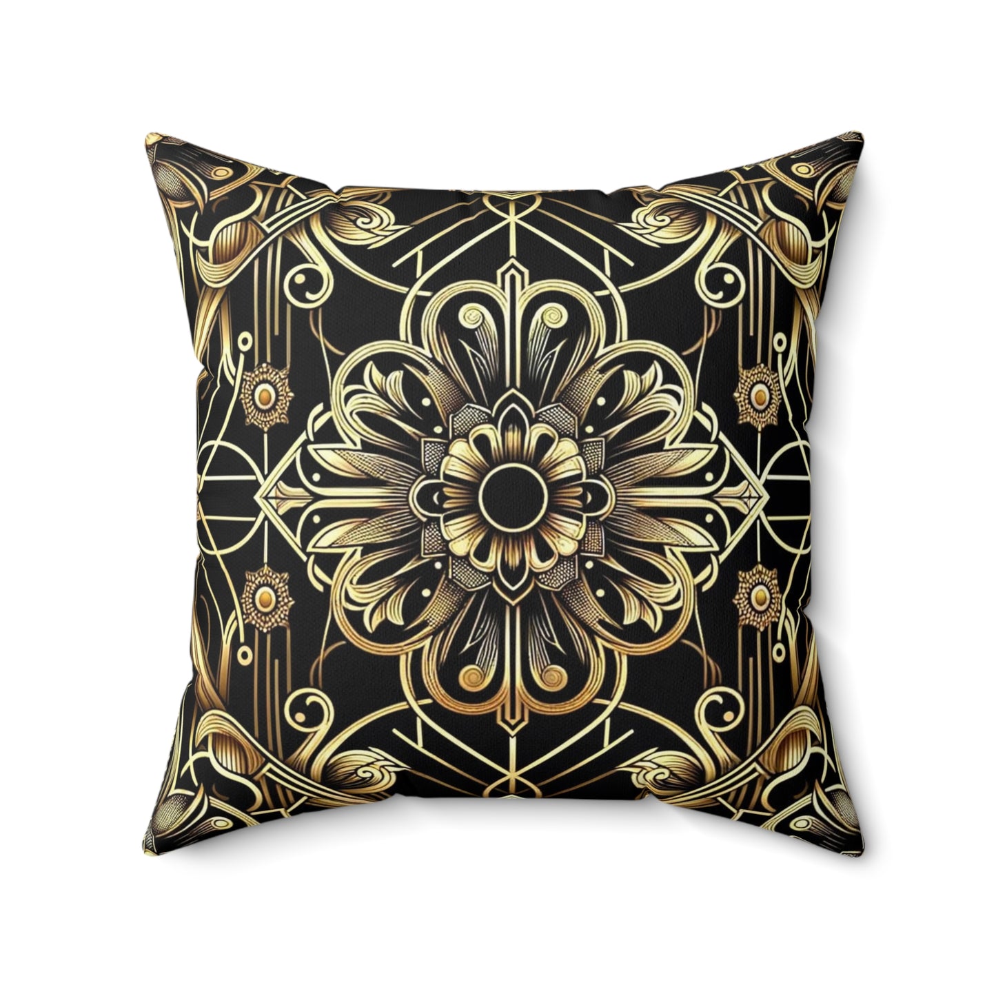 Spun Polyester Square Pillow