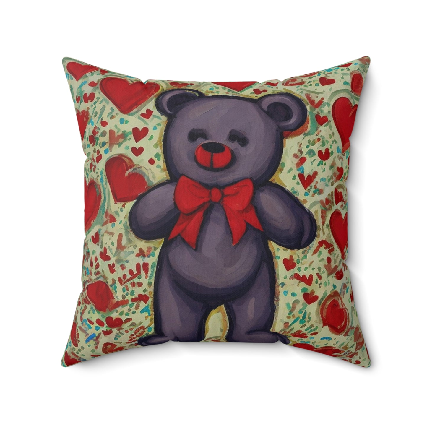 Spun Polyester Square Pillow