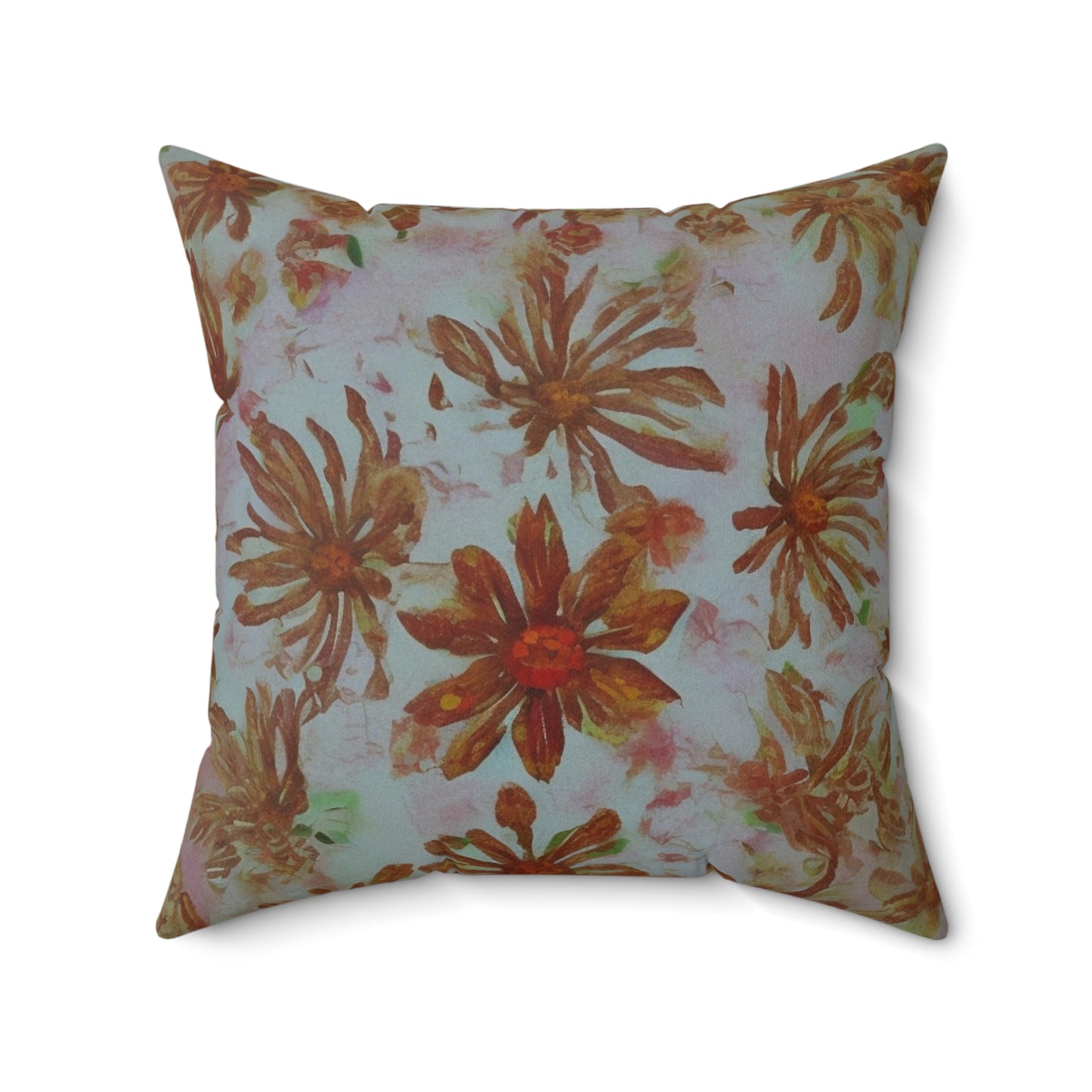 Spun Polyester Square Pillow