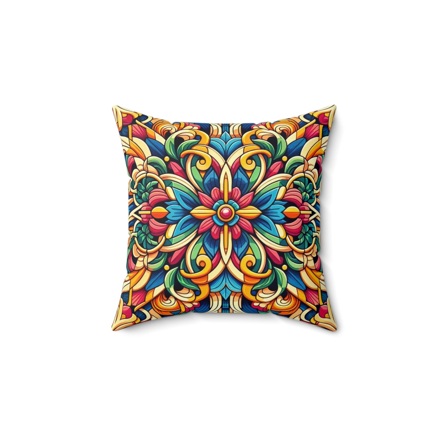 Spun Polyester Square Pillow