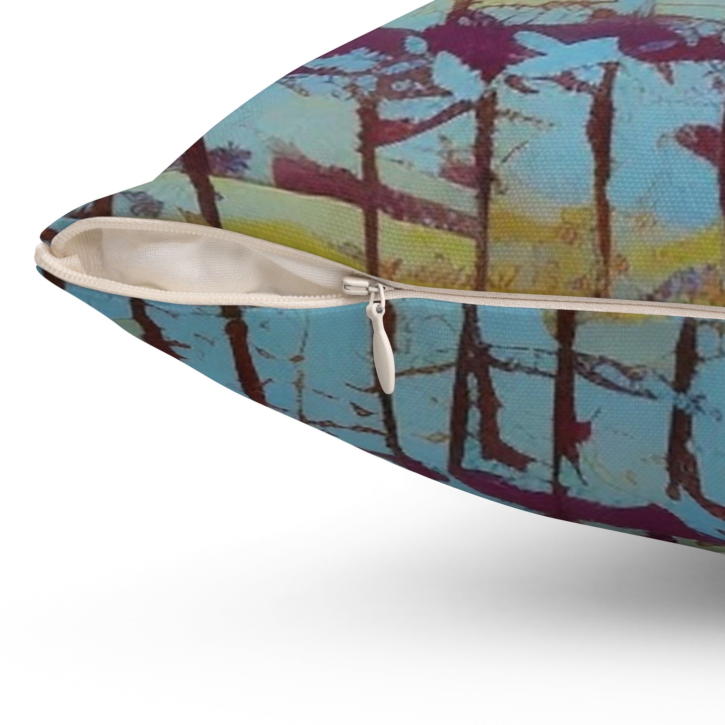 Spun Polyester Square Pillow