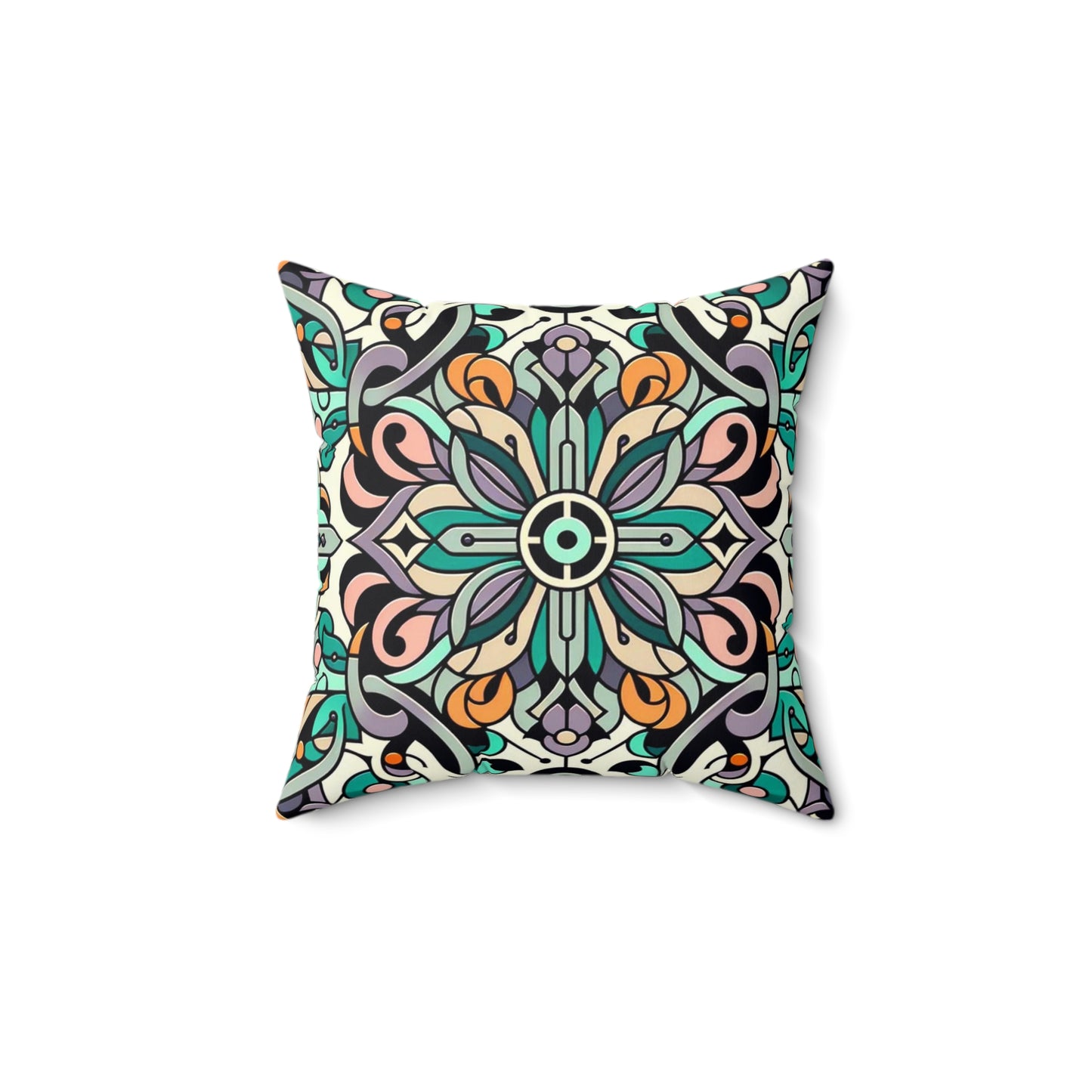 Spun Polyester Square Pillow