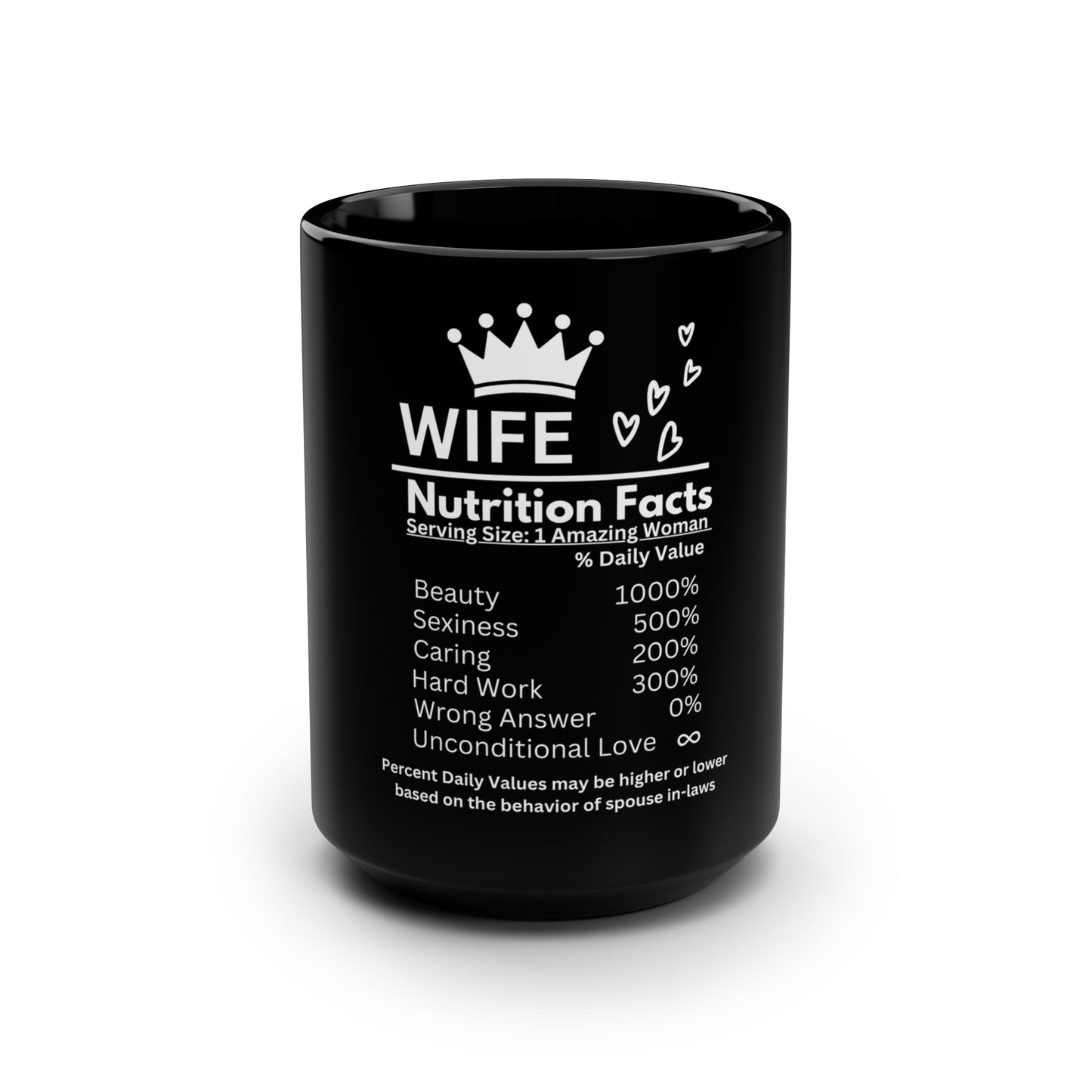Black Mug, 15oz