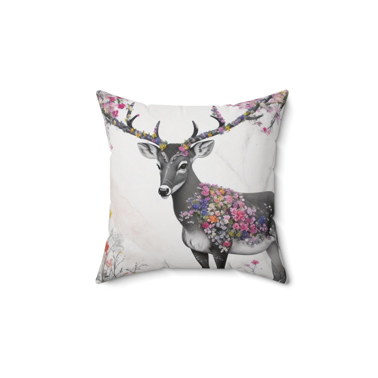 Spun Polyester Square Pillow