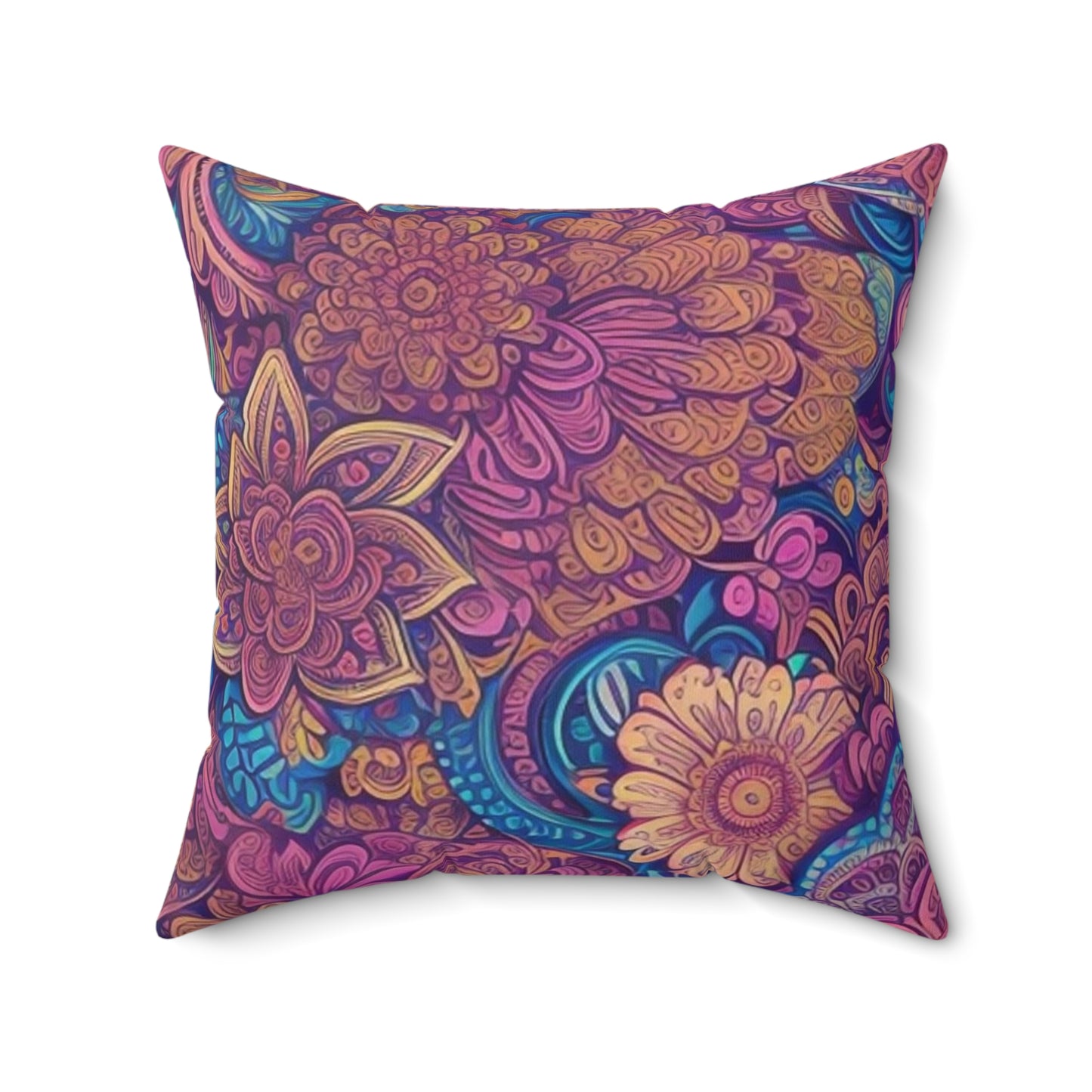 Spun Polyester Square Pillow