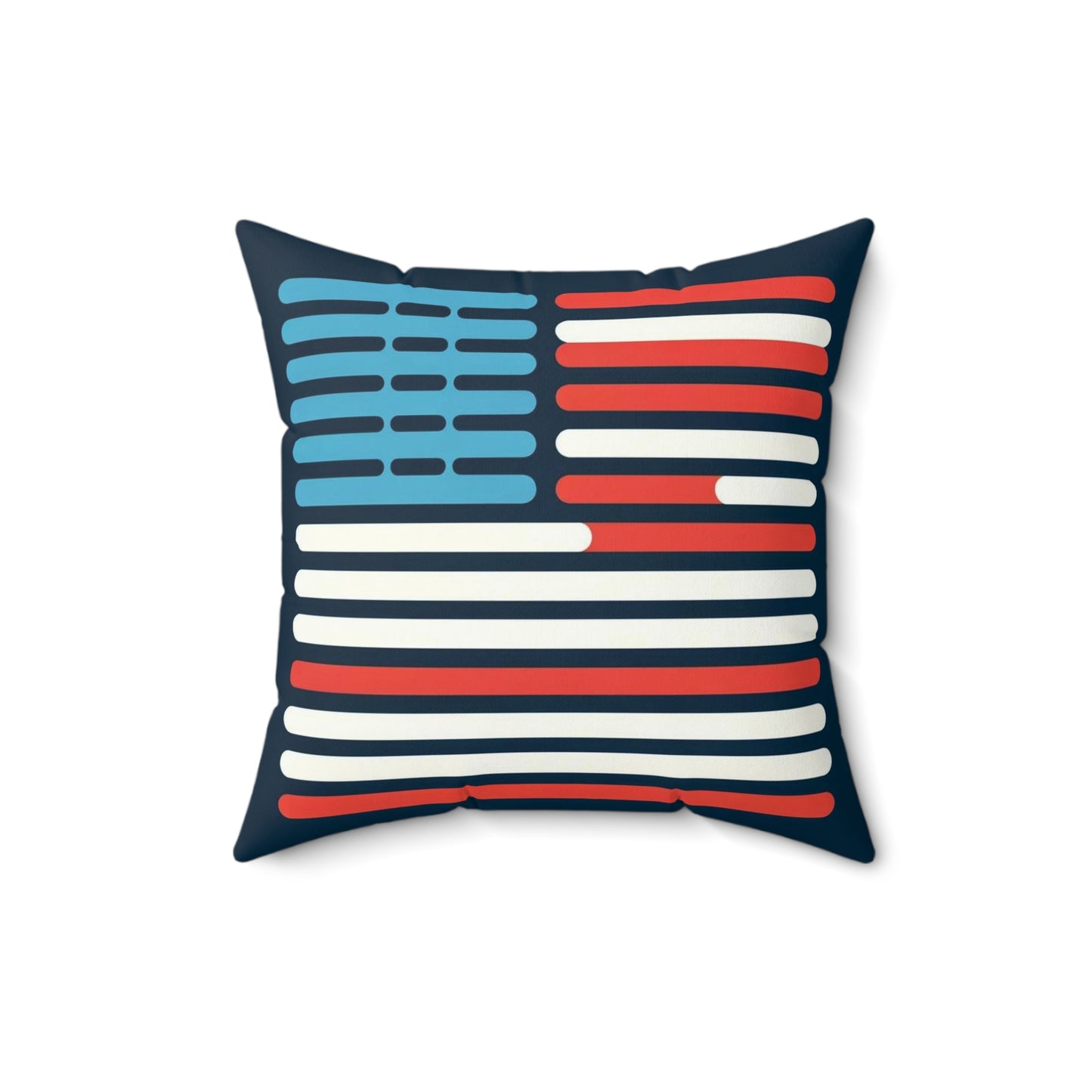 Spun Polyester Square Pillow