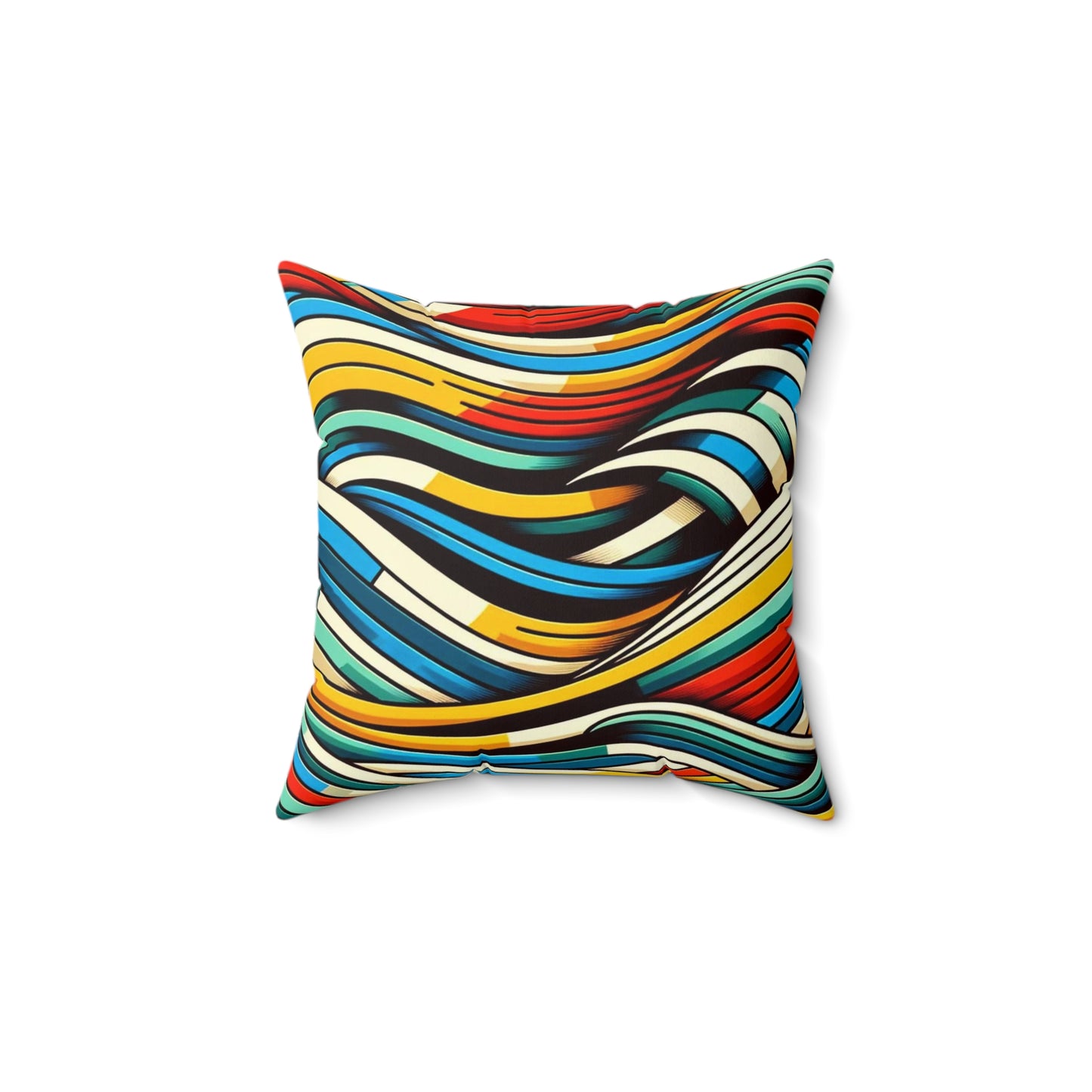 Spun Polyester Square Pillow