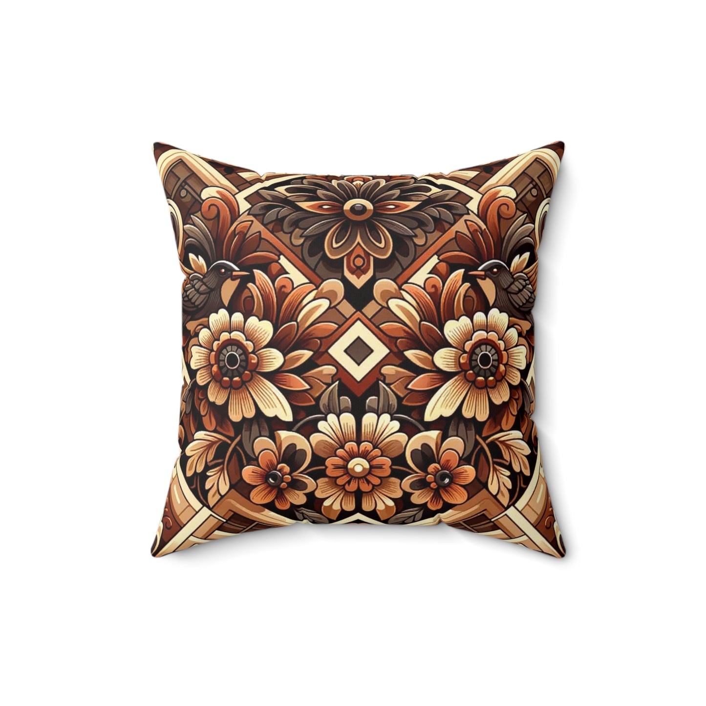 Spun Polyester Square Pillow