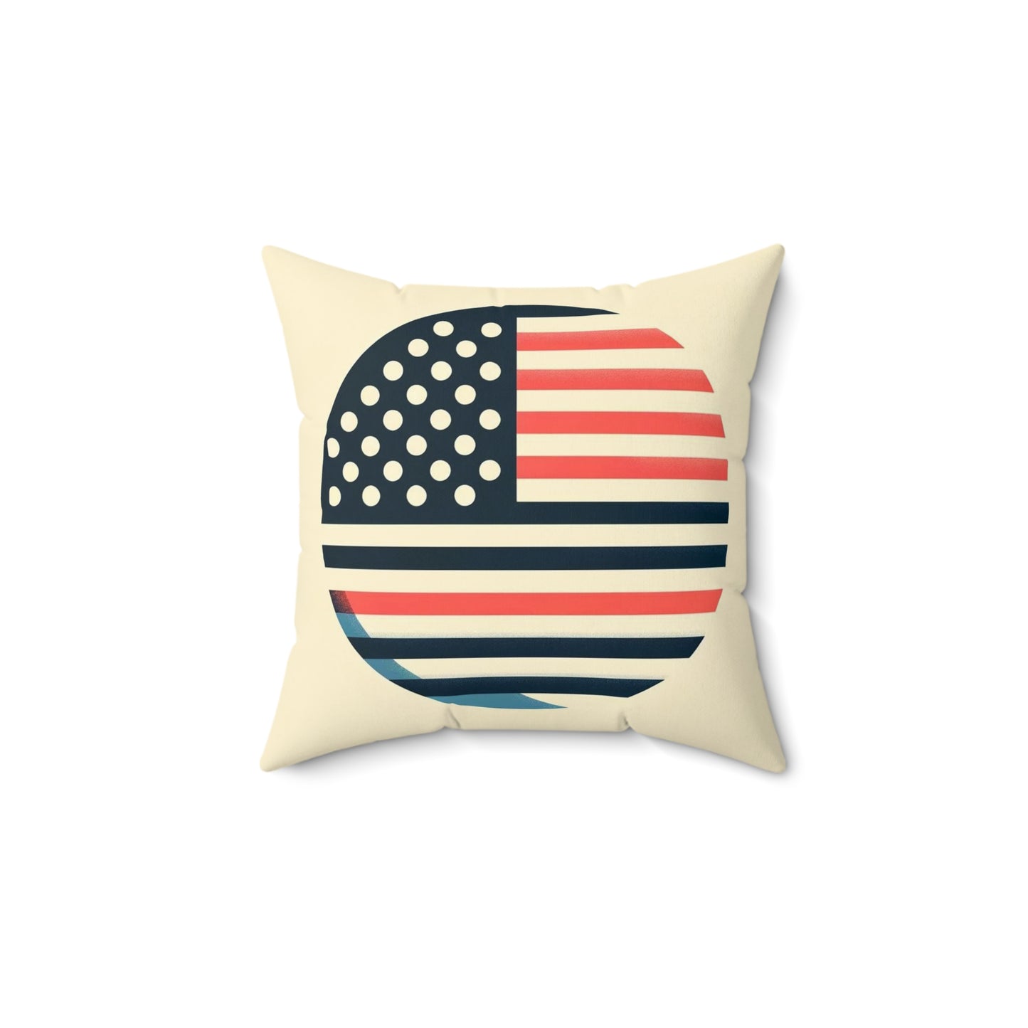 Spun Polyester Square Pillow