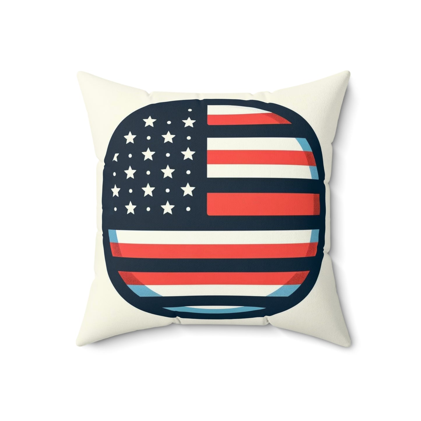 Spun Polyester Square Pillow