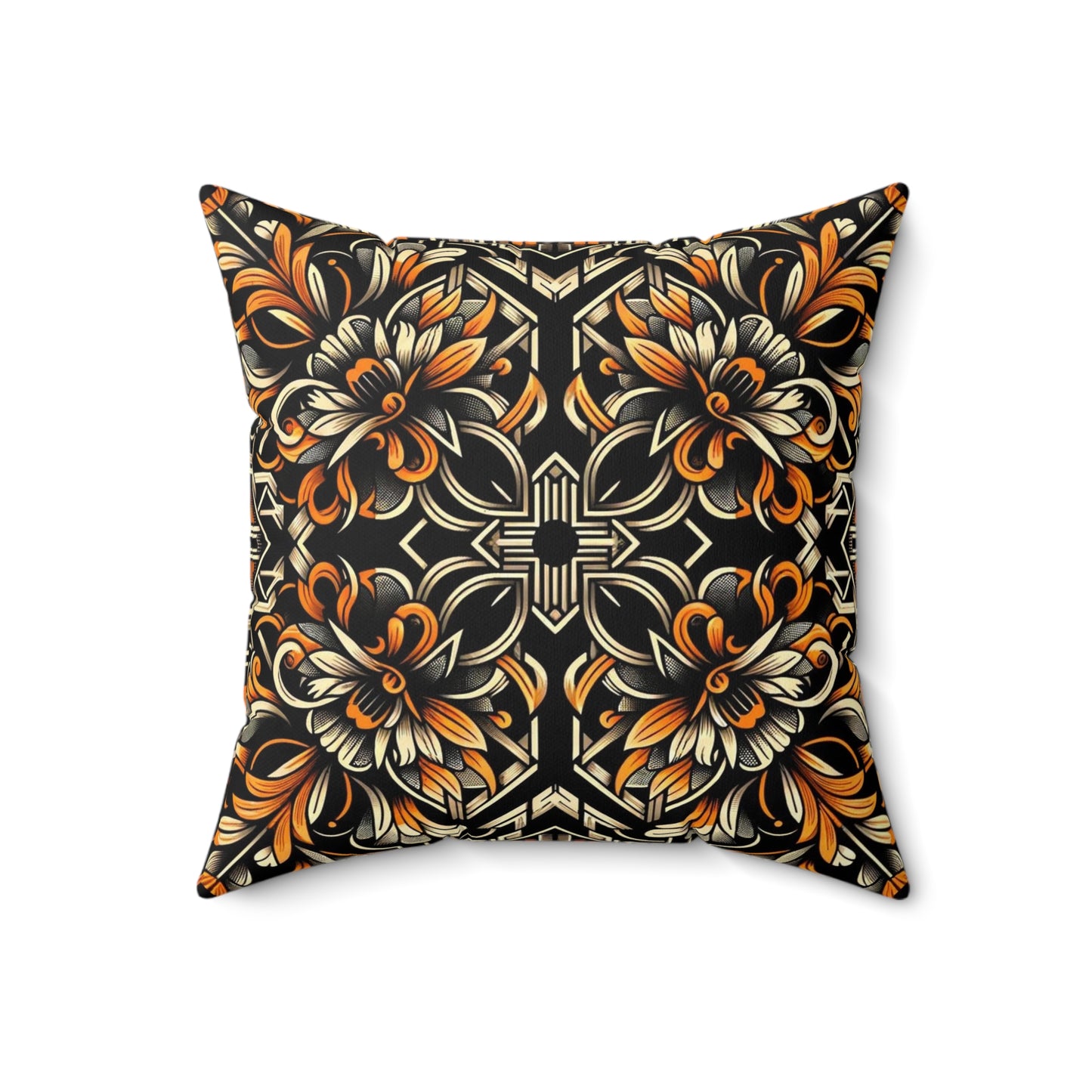 Spun Polyester Square Pillow
