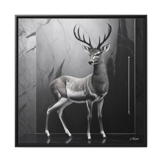 Matte Canvas, Black Frame
