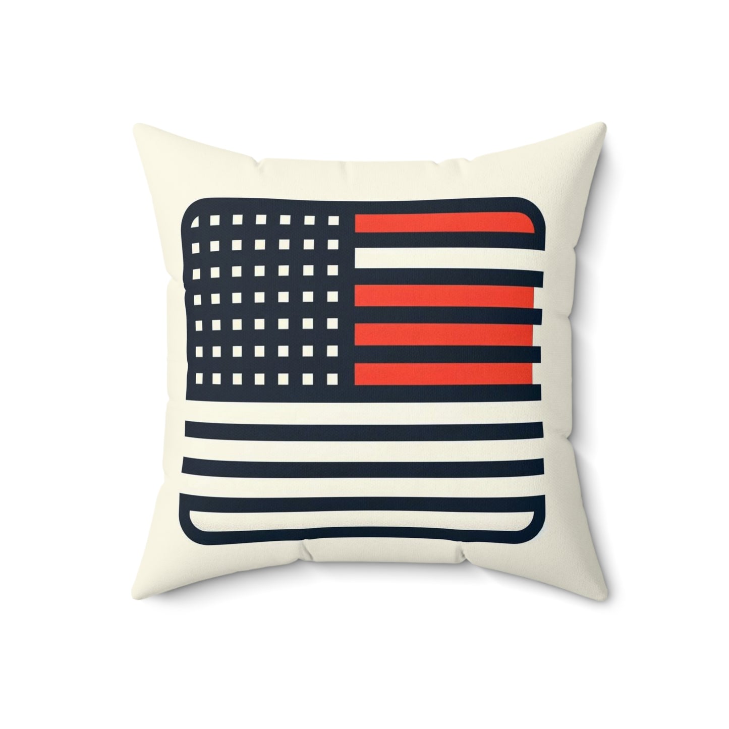 Spun Polyester Square Pillow