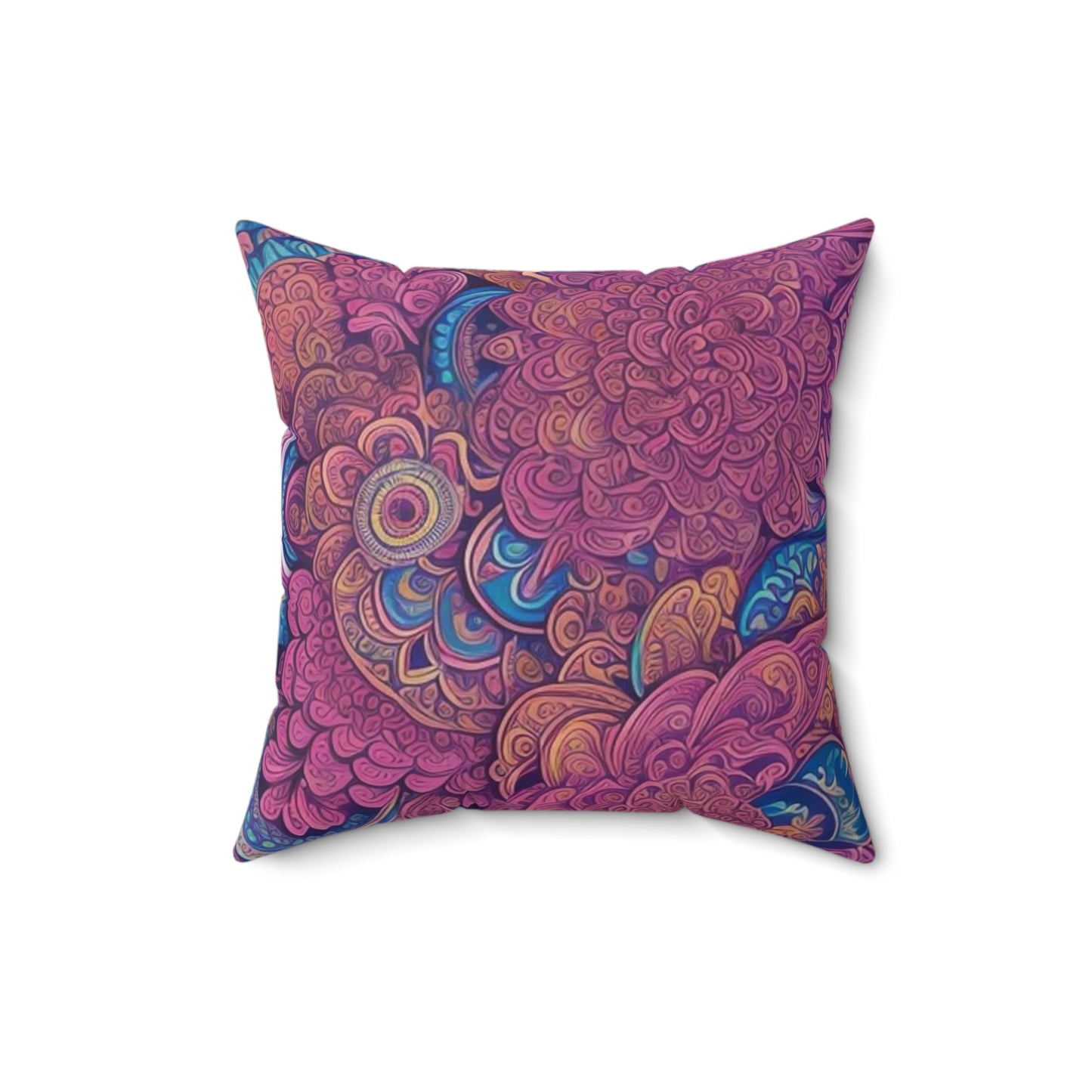 Spun Polyester Square Pillow