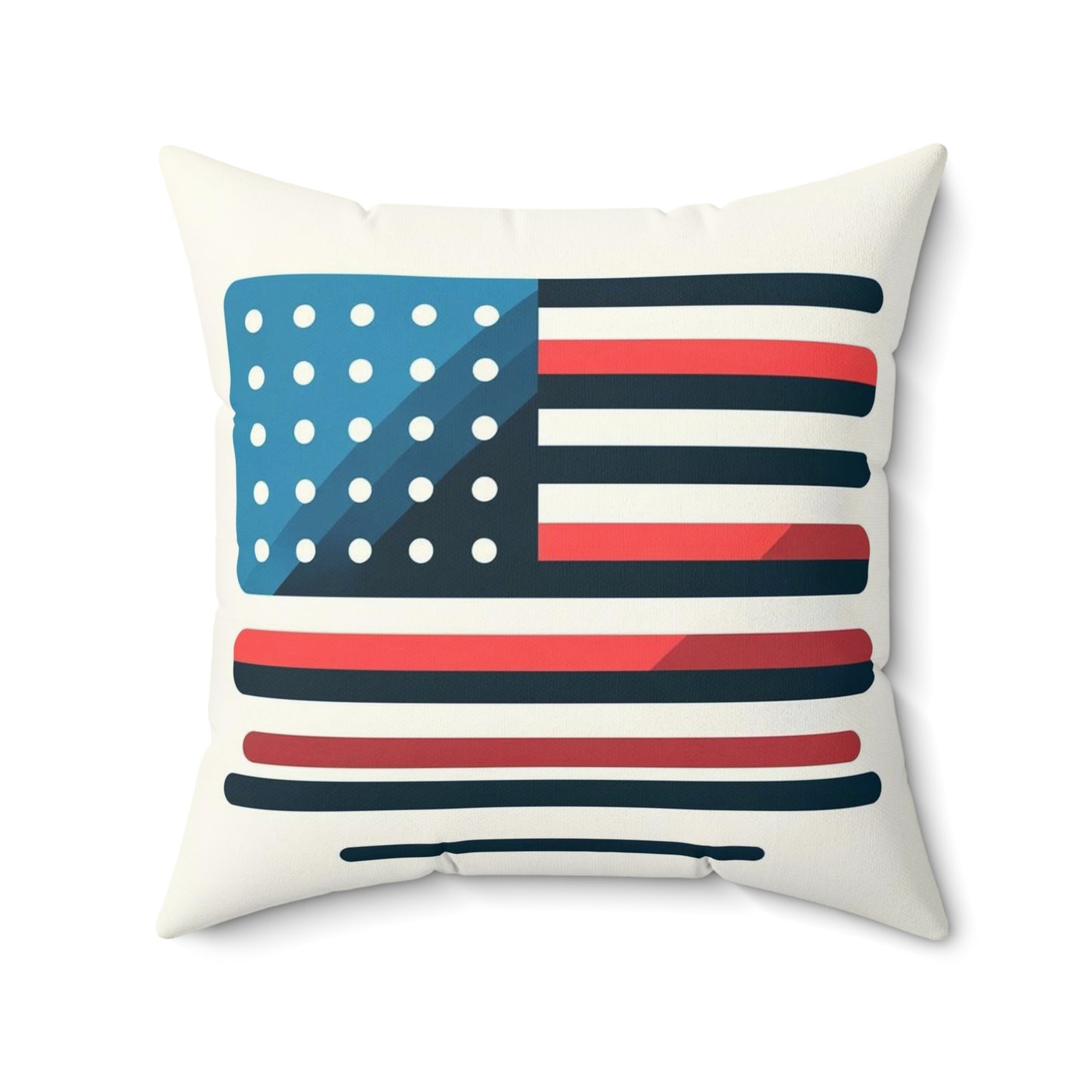Spun Polyester Square Pillow