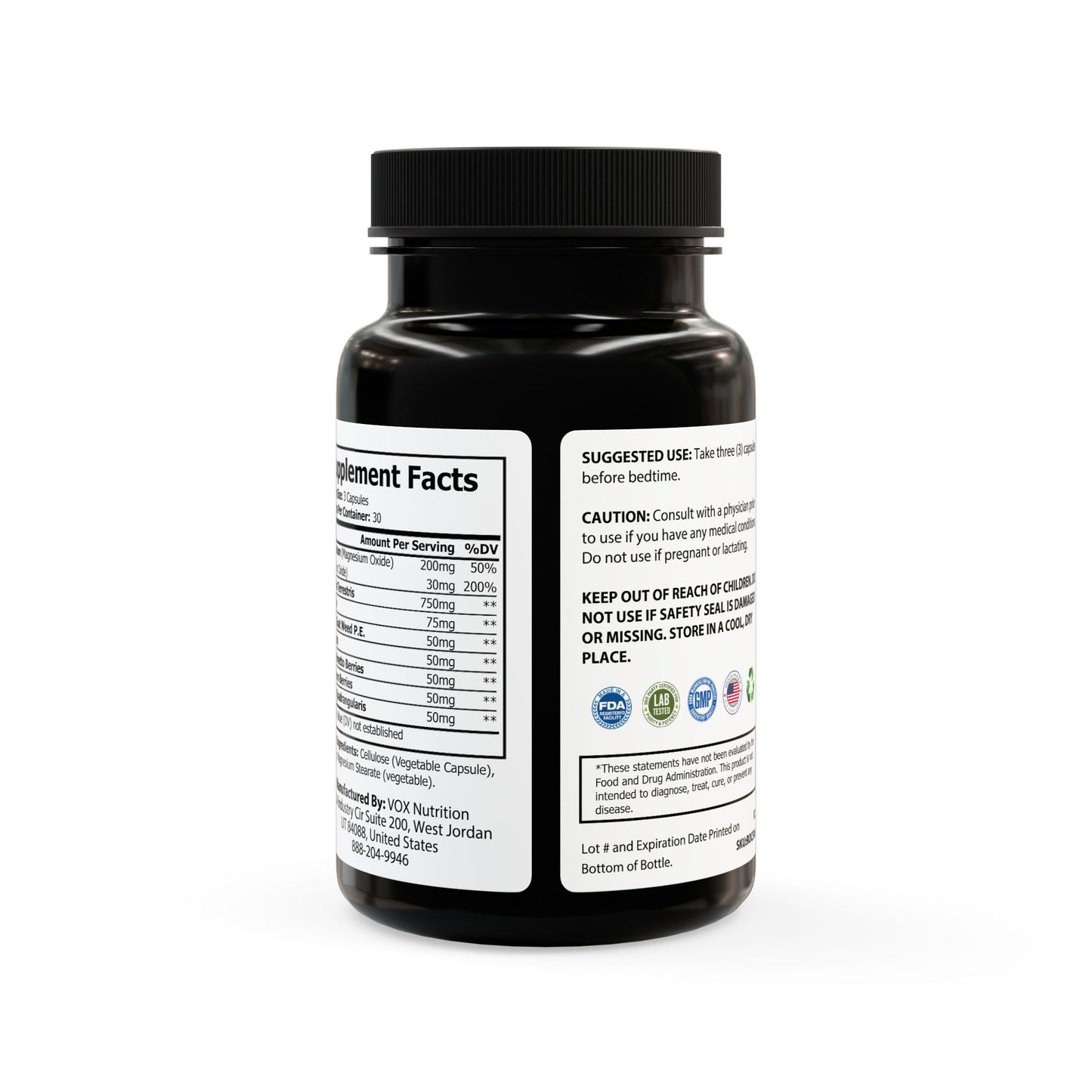 Magnesium Zinc Supplement (90 Capsules) By Dr. Asad Ali Syed
