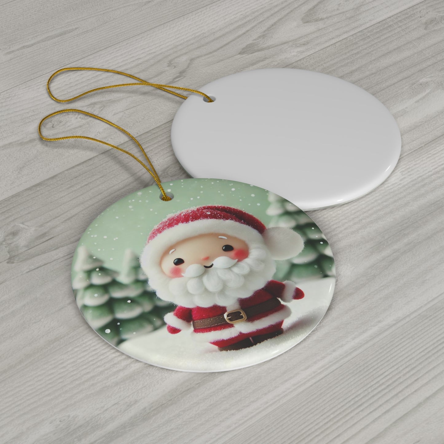 Ceramic Ornament, 4 Shapes