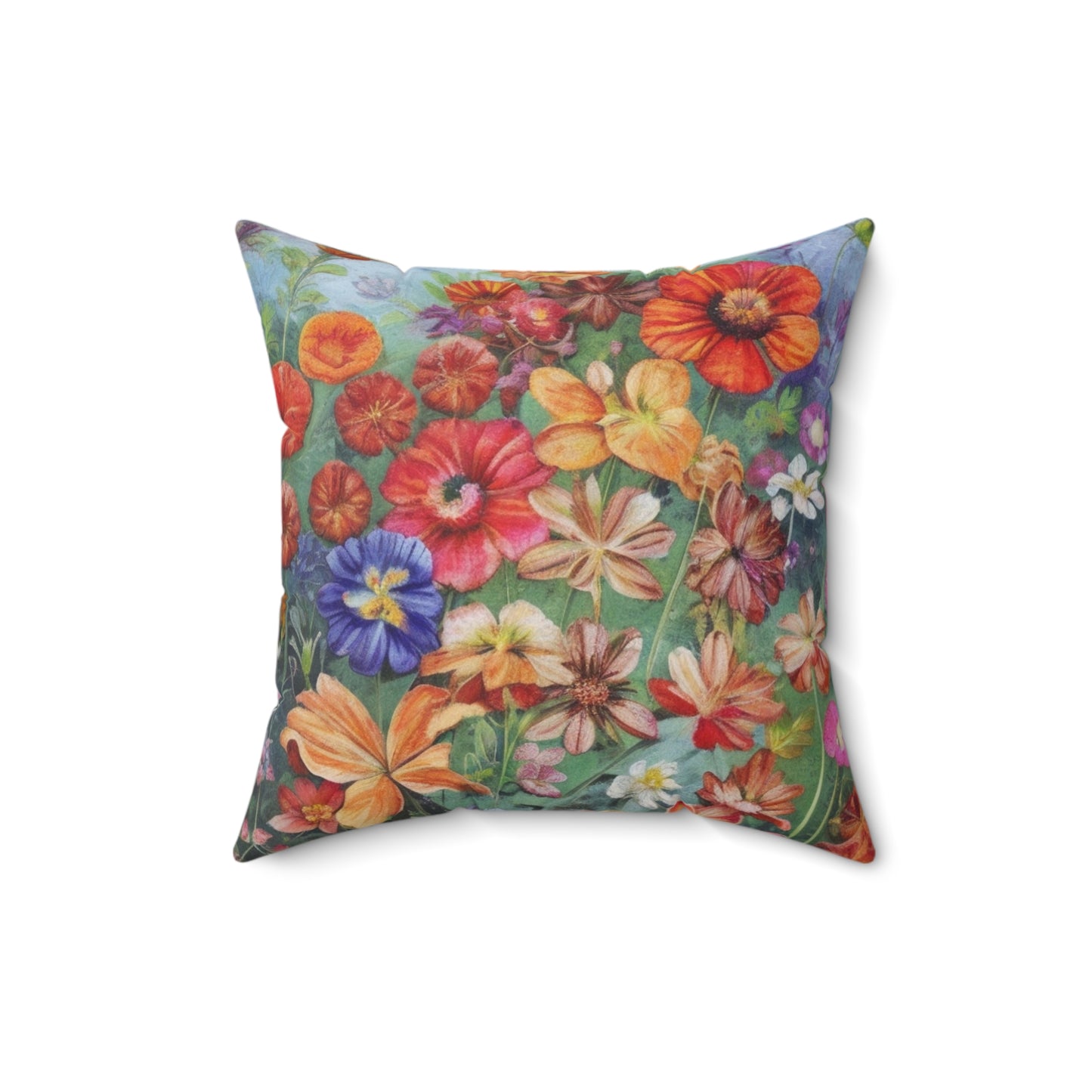 Spun Polyester Square Pillow