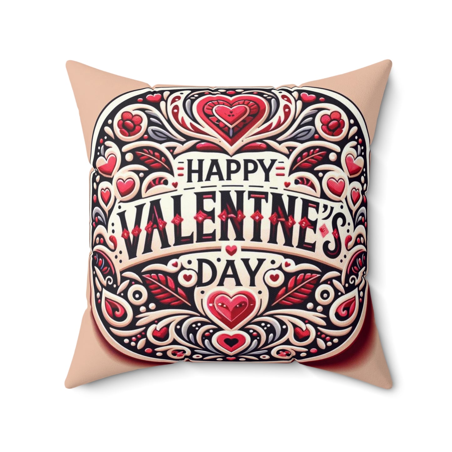 Spun Polyester Square Pillow