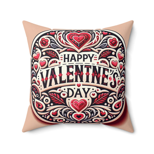 Spun Polyester Square Pillow